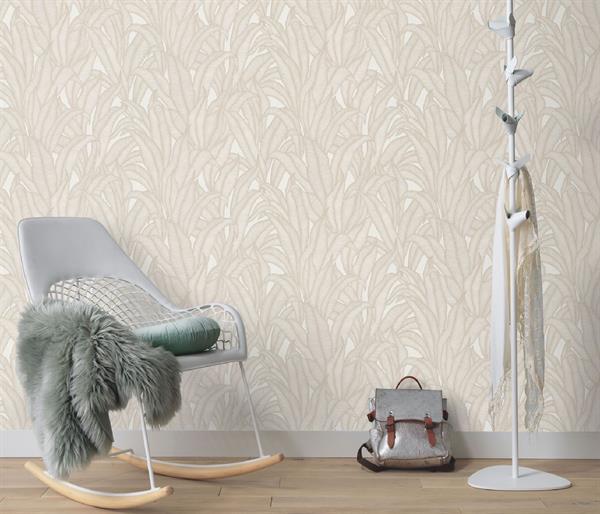 PARATO KROMA PVC        /TNT FOLIAGE BEIGE 0,53X10,05MT