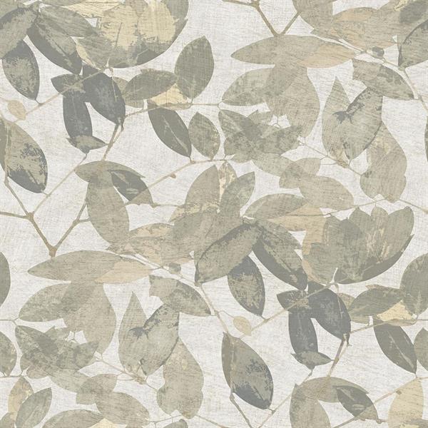 PARATO HERBARIUM ECODECO/FOLIAGE TAUPE 0,53X10,05MT