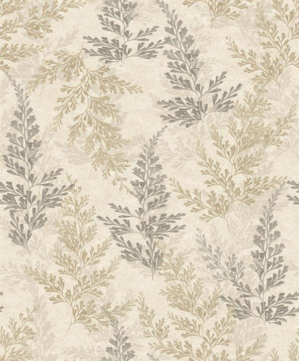 PARATO HERBARIUM ECODECO/FOLIAGE BEIGE/GREY 0,53X10,05MT