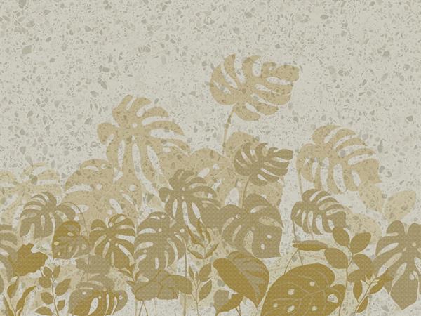 MURALE NEW FUSION TNT   /FOLIAGE VINTAGE GOLD MIS. AL MQ