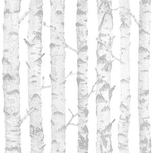 PARATO JOY  IN TNT      /TREES WHITE 0,53X10,05MT