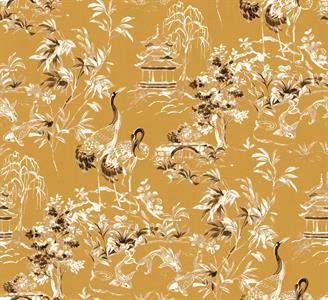 PARATO FORBIDDEN CITY   TNT FOLIAGE YELLOW 0,50X10MT