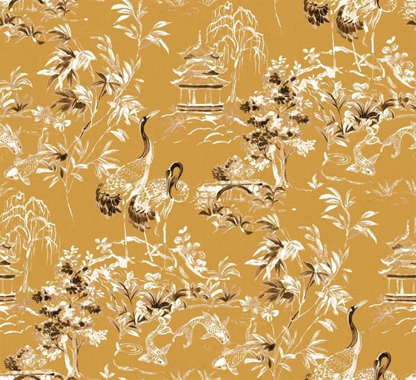 PARATO FORBIDDEN CITY   TNT FOLIAGE YELLOW 0,50X10MT