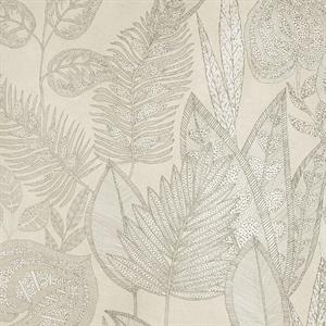 PARATO TESORO TNT /     ACRYL FOLIAGE CREAM 0,53X10,05MT