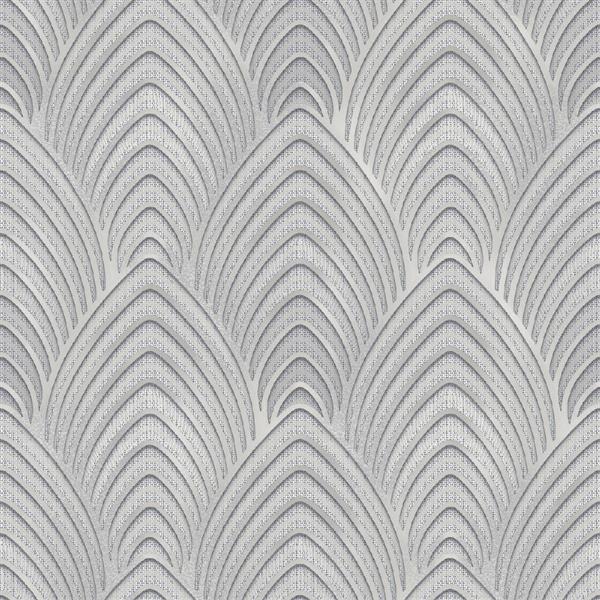 PARATO UTOPIA  PVC/TNT  /DESIGN SILVER MIS. 0,53X10,05MT