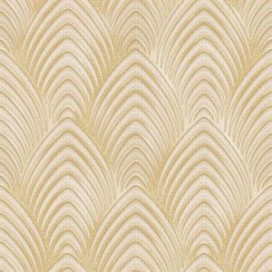 PARATO UTOPIA  PVC/TNT  /DESIGN ICE GOLD 0,53X10,05MT