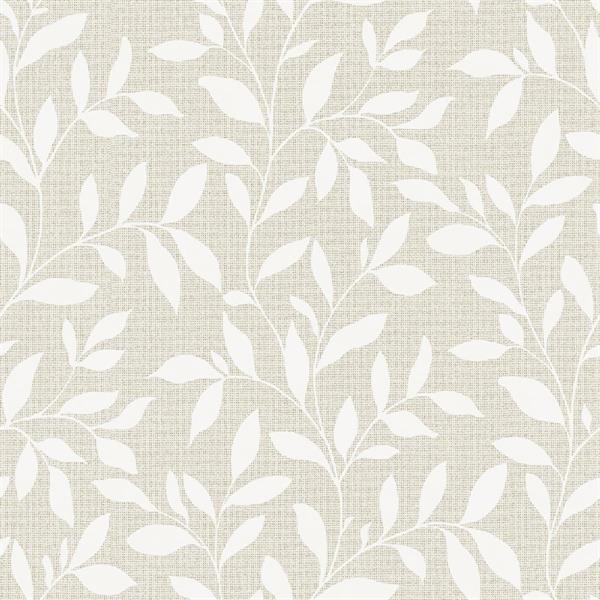 PARATO UTOPIA  PVC/TNT  /FOLIAGE BEIGE MIS.0,53X10,05MT