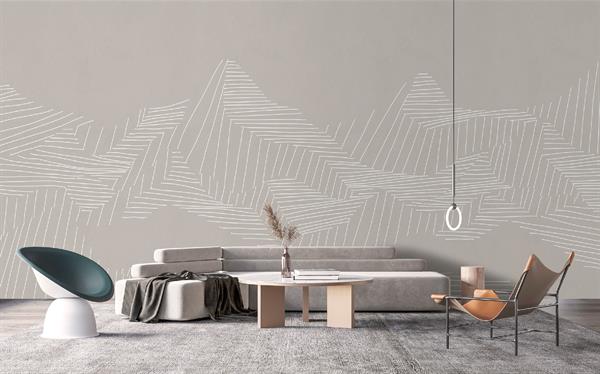 WALL BY PATEL 4 STAMPA  /DIGITALE -MOUNTAIN 500x250H.CM