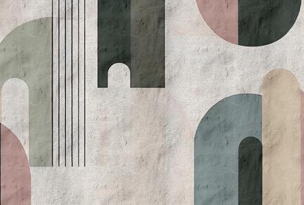 WALL BY PATEL 4 STAMPA  /DIGITALE - DESIGN GREY.400x270H.CM