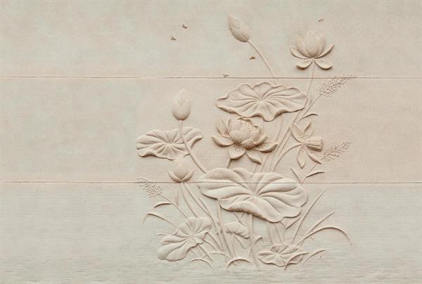 WALL BY PATEL 4 STAMPA  /DIGITALE -FLOWER MIS.400x270H.CM