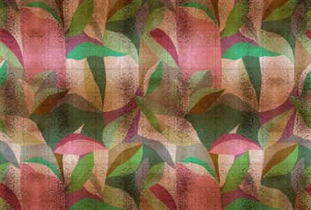 WALL BY PATEL 4 STAMPA  /DIGITALE - FOLIAGE M.400x270H.CM