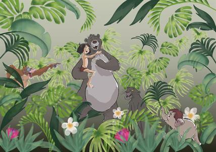 FOTOMURALE WONDERLAND   /IN TNT JUNGLE MIS.400X280 CM(8TELI)