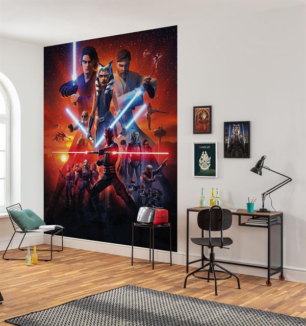 FOTOMURALE WONDERLAND   /IN TNT STAR WARS 200X250 CM (4TELI)