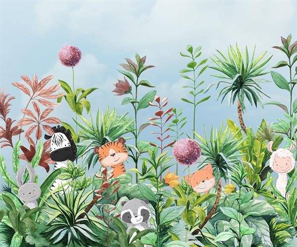 FOTOMURALE WONDERLAND   /IN TNT TIGER  300X250 CM(6 TELI)