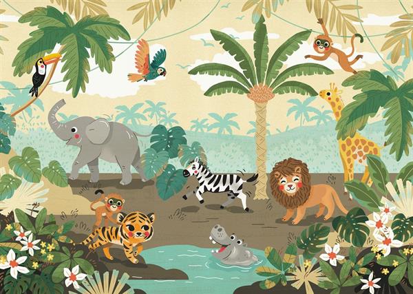 FOTOMURALE WONDERLAND   /IN TNT SAFARI MIS. 350x250 CM (7 TELI)