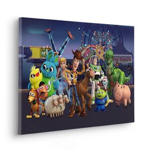 QUADRO INTO WONDERLAND  /IN TNT INTELAIATO TOY STORY 60X40CM