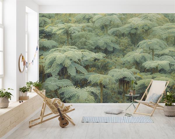 FOTOMURALE PURE 2 IN TNTJUNGLE GREEN MIS.400X250 CM (4 Teli)