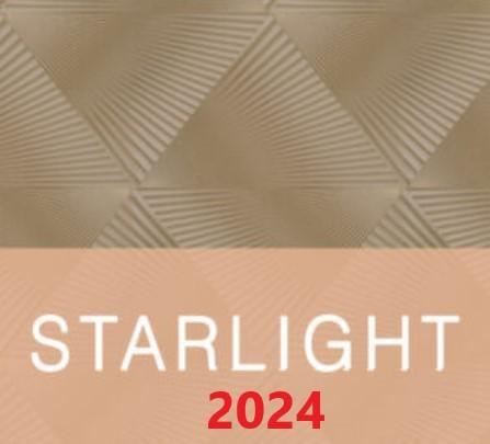 CAMPIONARIO STAR LIGHT NUOVA COLLEZIONE PARATI DECOR 2024