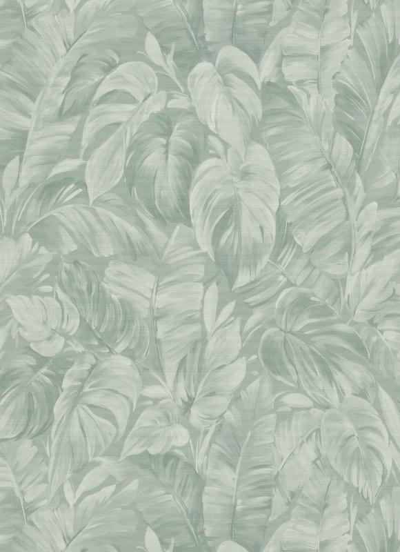 PARATO PLAY OF LIGHT PVC/TNT FOLIAGE GREEN 0,53X10,05MT