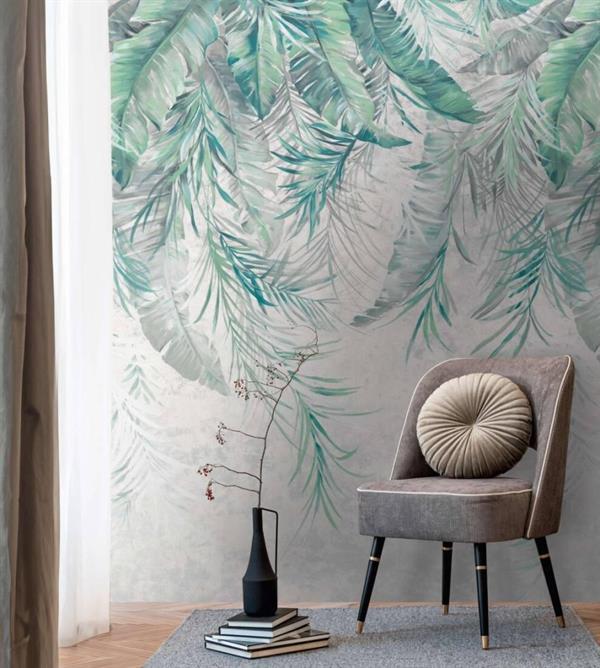 PARATO THE WALL 3  PVC  /TNT FOLIAGE GREEN 1,59X2,80H  MT(3TELI)