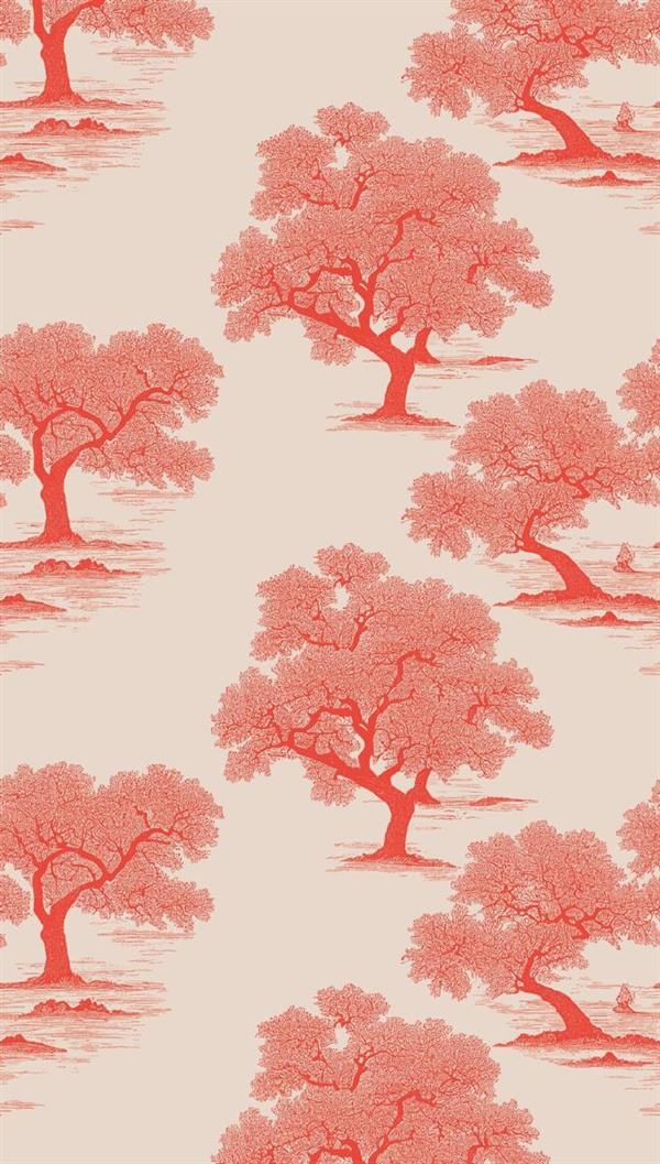 PARATO THE WALL 3  PVC  /TNT FLORAL PINK 1,59X2,80H MT(3 TELI)