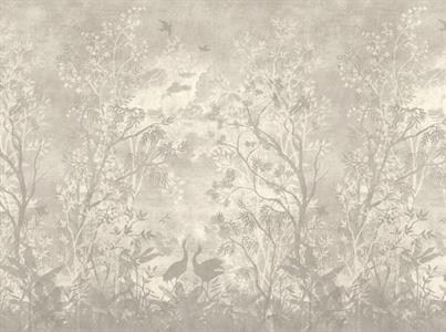 PARATO THE WALL 3  PVC  /TNT FOLIAGE TAUPE 3,71X2,80H MT(7TELI)