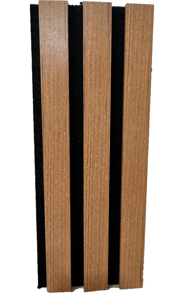 LAMELLO FLESSIBILE TEAK CON FELTRO NERO MIS. 2780X600X9 MM