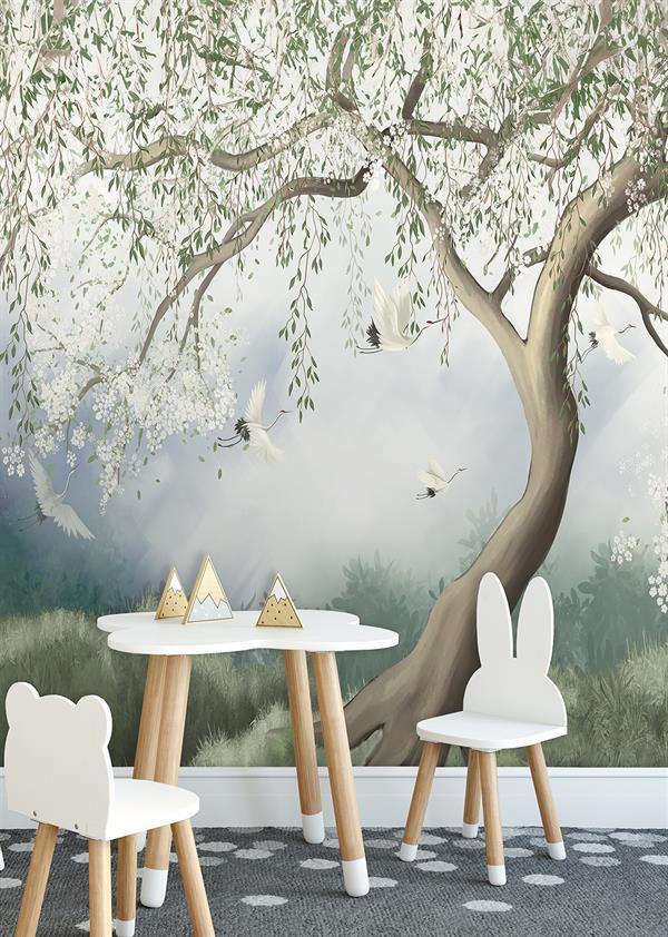 PARATO CUTE WALLS ECO   /TNT TREE FOR. 2,12X2,80H MT (4TELI)