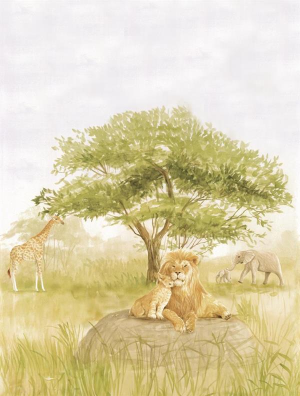 PARATO CUTE WALLS ECO   /TNT LION KING J. 2,12X2,80 MT (4 TELI)