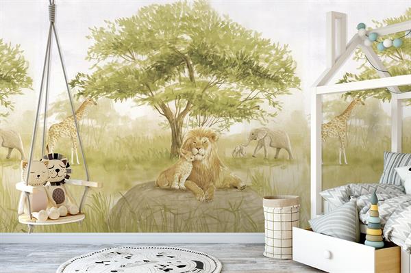 PARATO CUTE WALLS ECO   /TNT LION KING J. 2,12X2,80 MT (4 TELI)