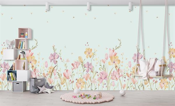 PARATO CUTE WALLS ECO   /TNT FLOWERS BL. 2,12X2,80H MT (4 TELI)