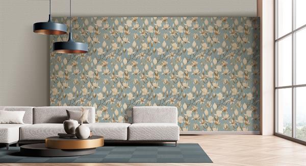 PARATO DESIGNER WALLS IN/TNT FLOWERS GREEN 0,50X10,05MT