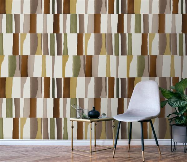 PARATO FEATURE WALLS PVC/TNT TILES MULTI.1,06X2,80H MT (2 TELI)