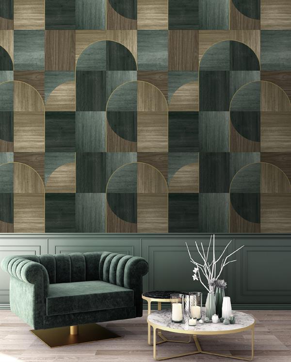 PARATO FEATURE WALLS PVC/TNT DESIGN W.1,06X2,80H MT (2 TELI)