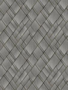 PARATO FEATURE WALLS PVC/TNT DESIGN SILVER 2,12X2,80H MT (4 TELI