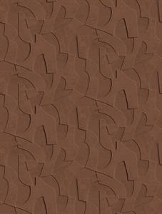 PARATO FEATURE WALLS PVC/TNT DESIGN BROWN 2,12X2,80H MT(4 TELI)