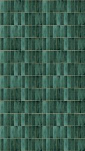 PARATO FEATURE WALLS PVC/TNT TILES GREEN 1,59X2,80H MT (3 TELI)