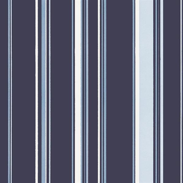 PARATO SMART STRIPES 24 /IN PVC/TNT RIGHE BLUE 0,53X10,05MT