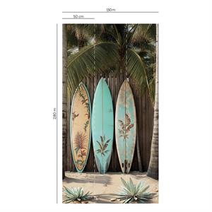 PANNELLO  LES AVENTURES /LILYBETH  TNT SURF PALME 1,50X2,80H MT