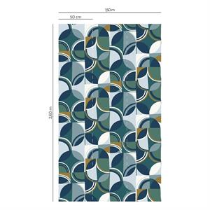 PANNELLO  LES AVENTURES /LILYBETH TNT DESIGN VERDE 1,50X 2,80H M