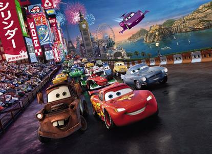 FOTOMURALE KOMAR DISNEY 2020 CARS RACE MIS. 254X184 cm