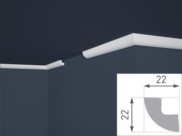 CORNICE POLISTIRENE 2.2X2.2X 200CM CF 185 pz